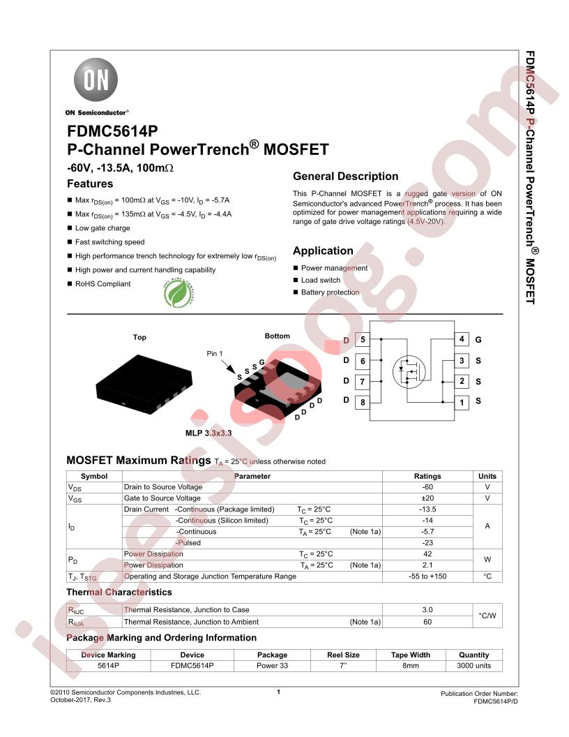 FDMC5614P