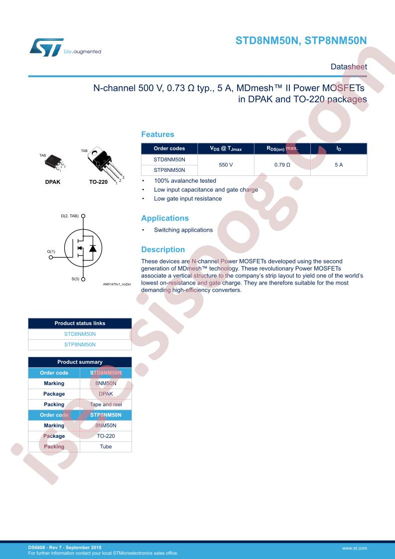 STx8NM50N