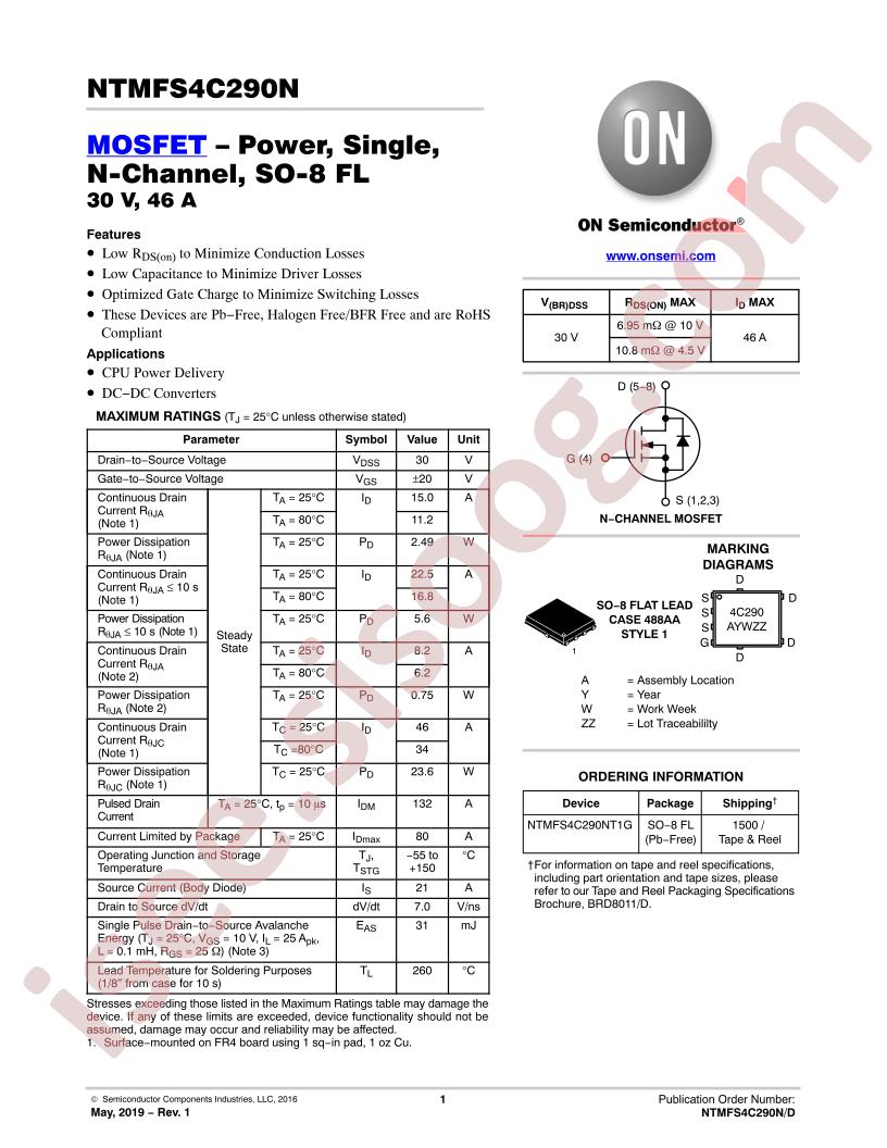 NTMFS4C290N
