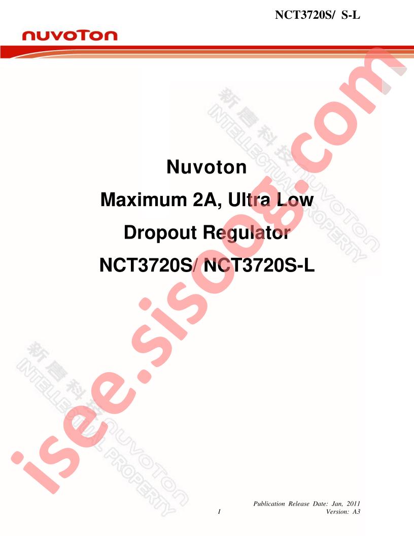 NCT3720S(-L)