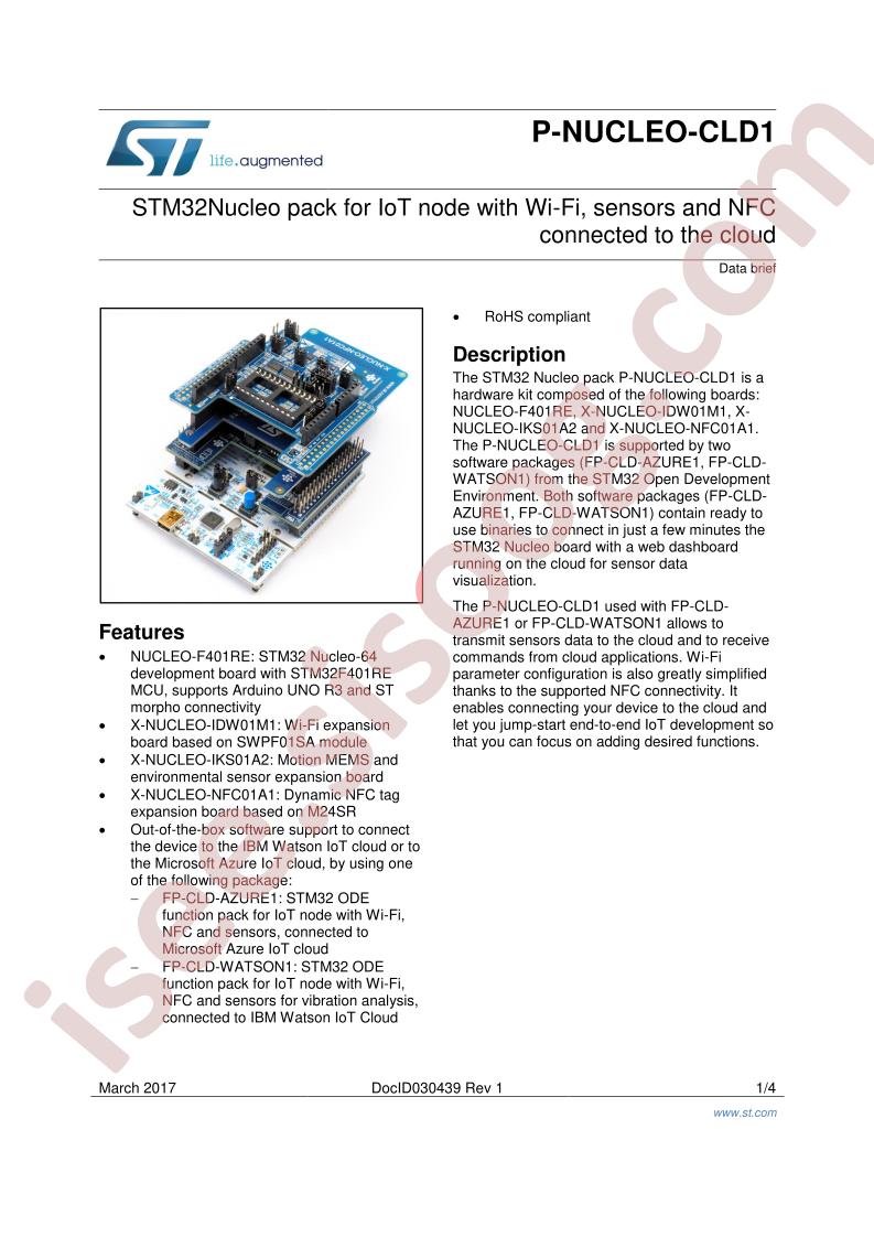 P-NUCLEO-CLD1 Brief