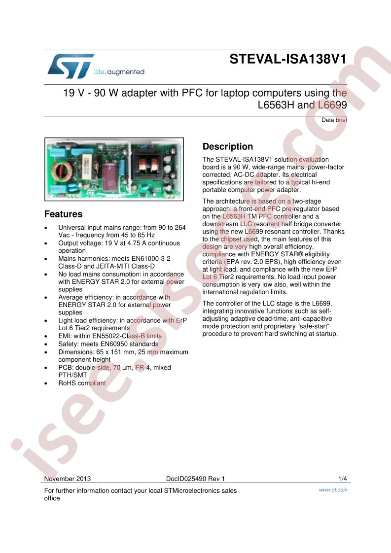 STEVAL-ISA138V1