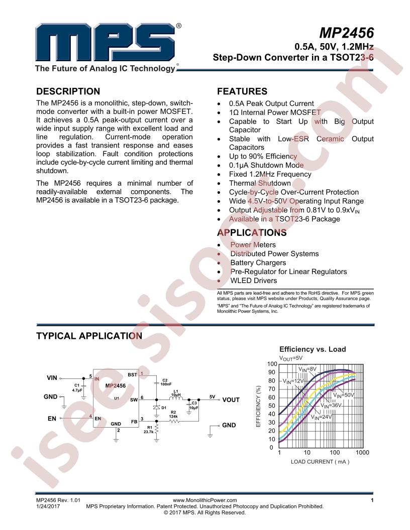 MP2456 Datasheet