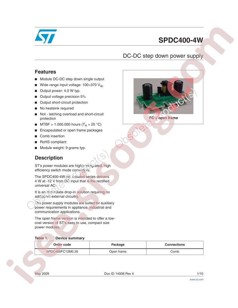 SPDC400-4W