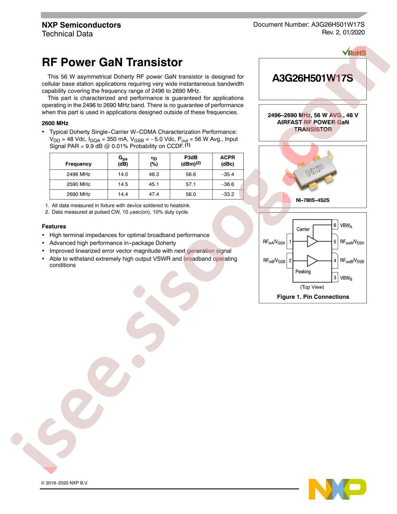 A3G26H501W17S