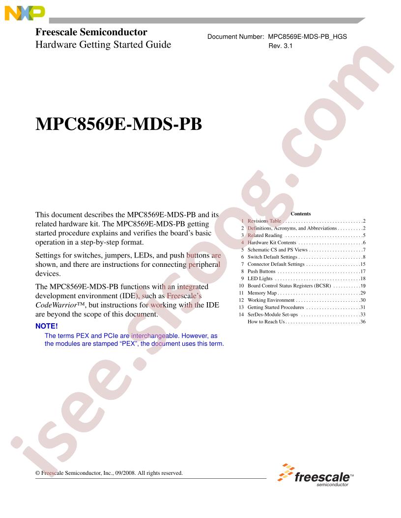 MPC8569E-MDS-PB