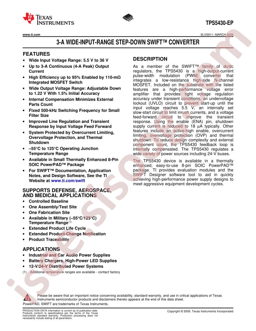 TPS5430-EP