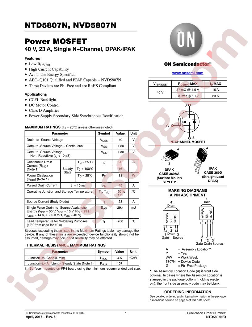 N(T,V)D5807N