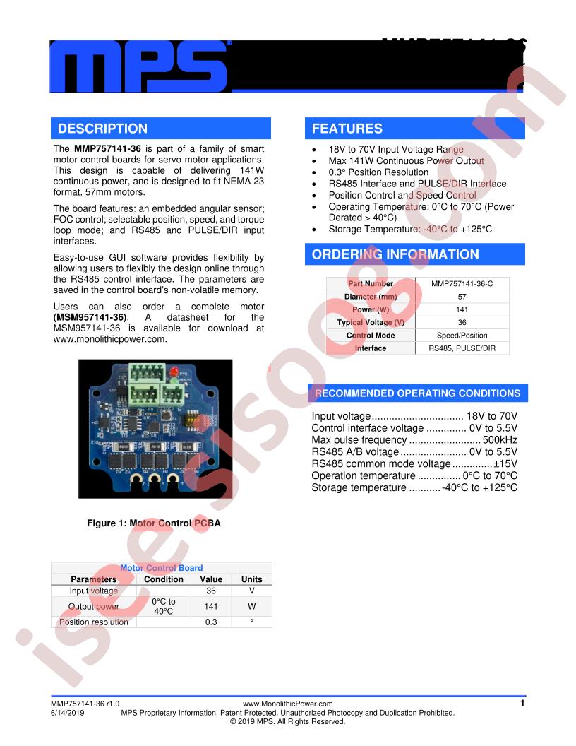 MMP757141-36 Datasheet