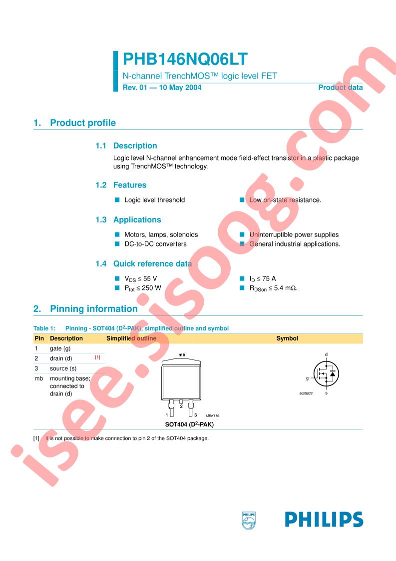PHB146NQ06LT