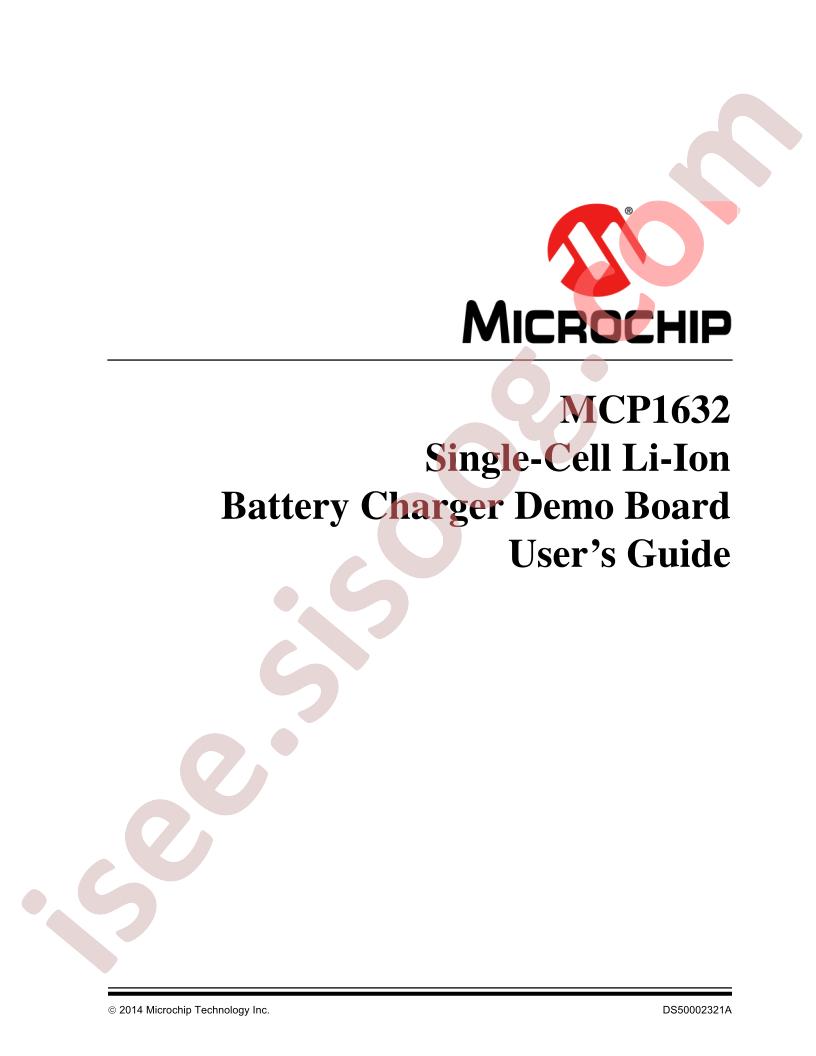 MCP1632 Demo Board Guide