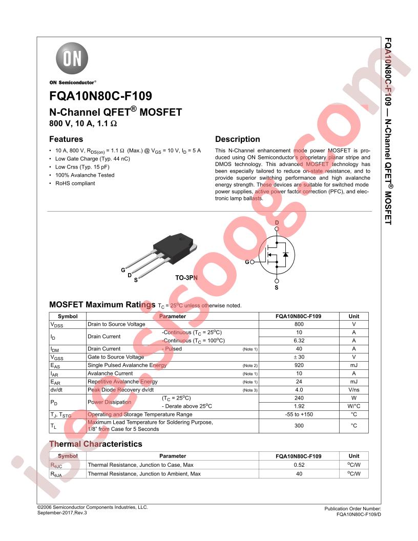 FQA10N80C-F109