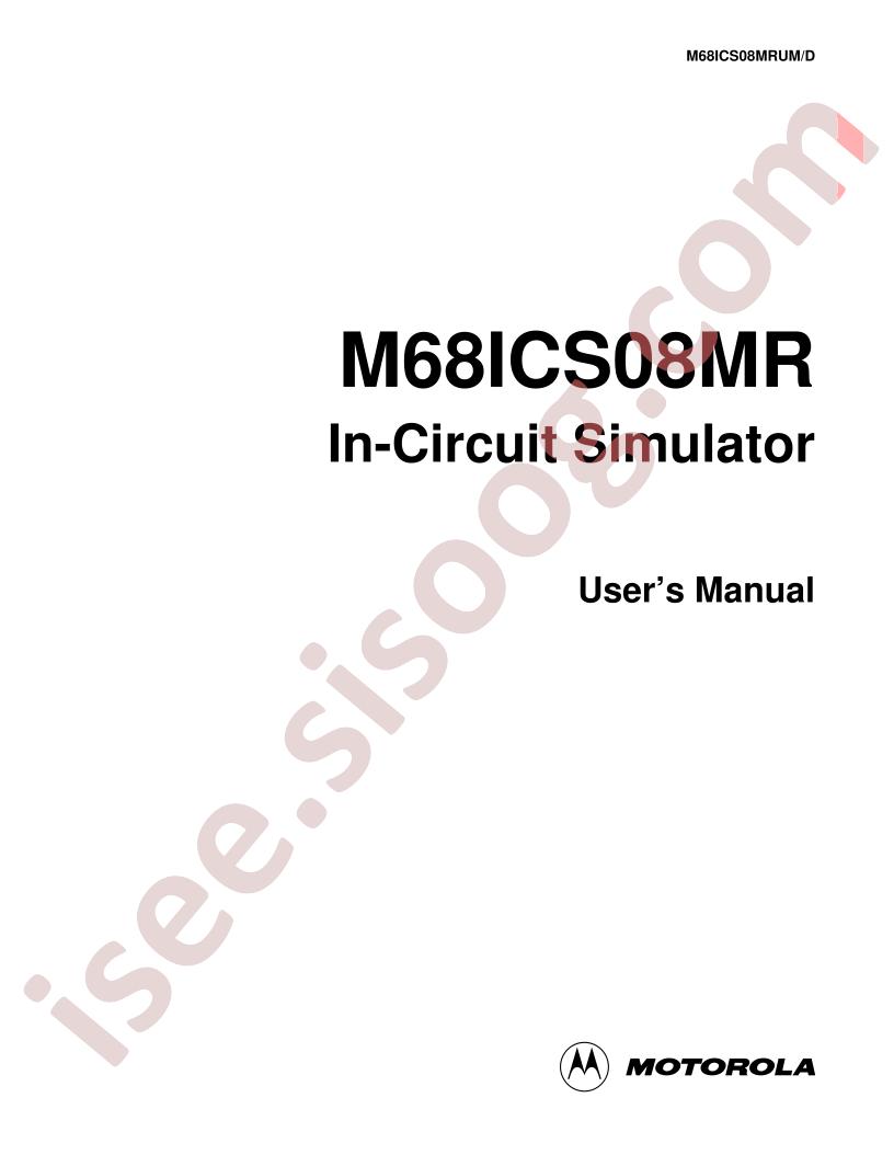 M68ICS08MR