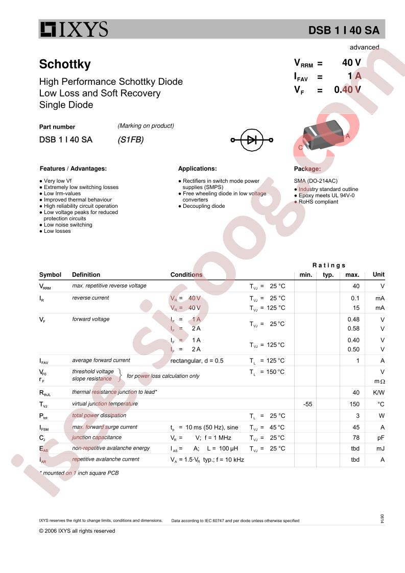 DSB1I40SA