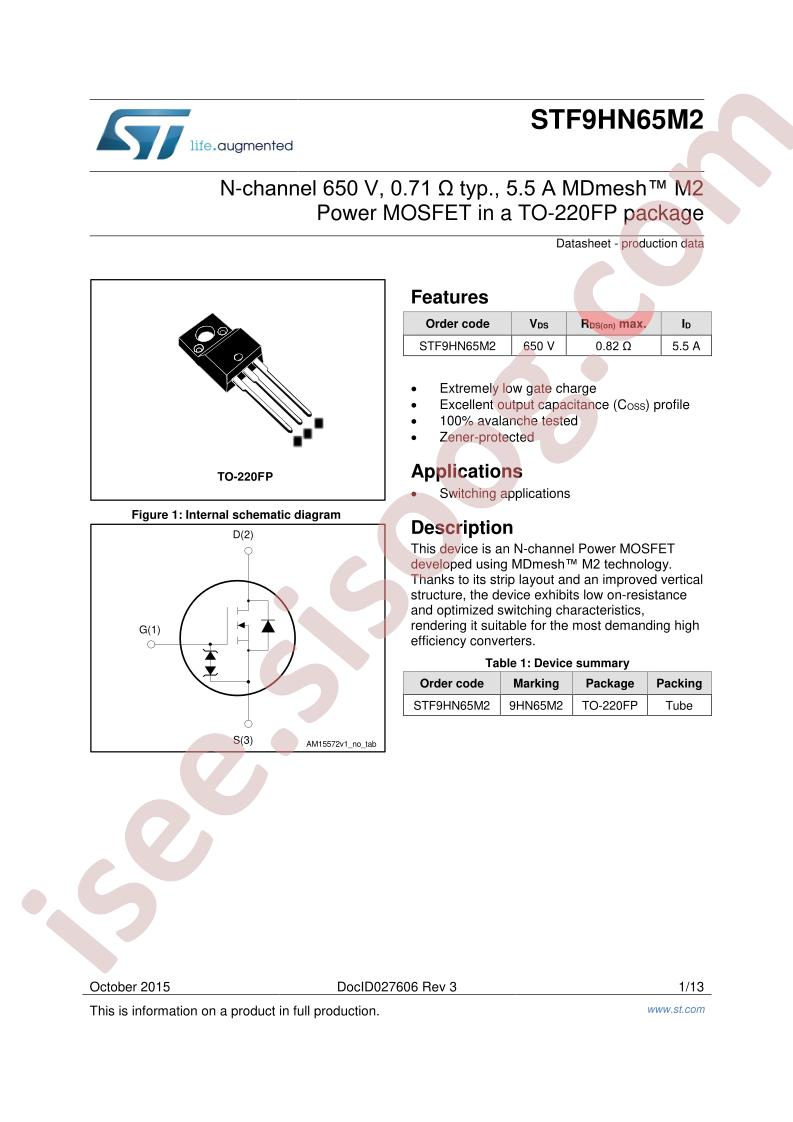STF9HN65M2