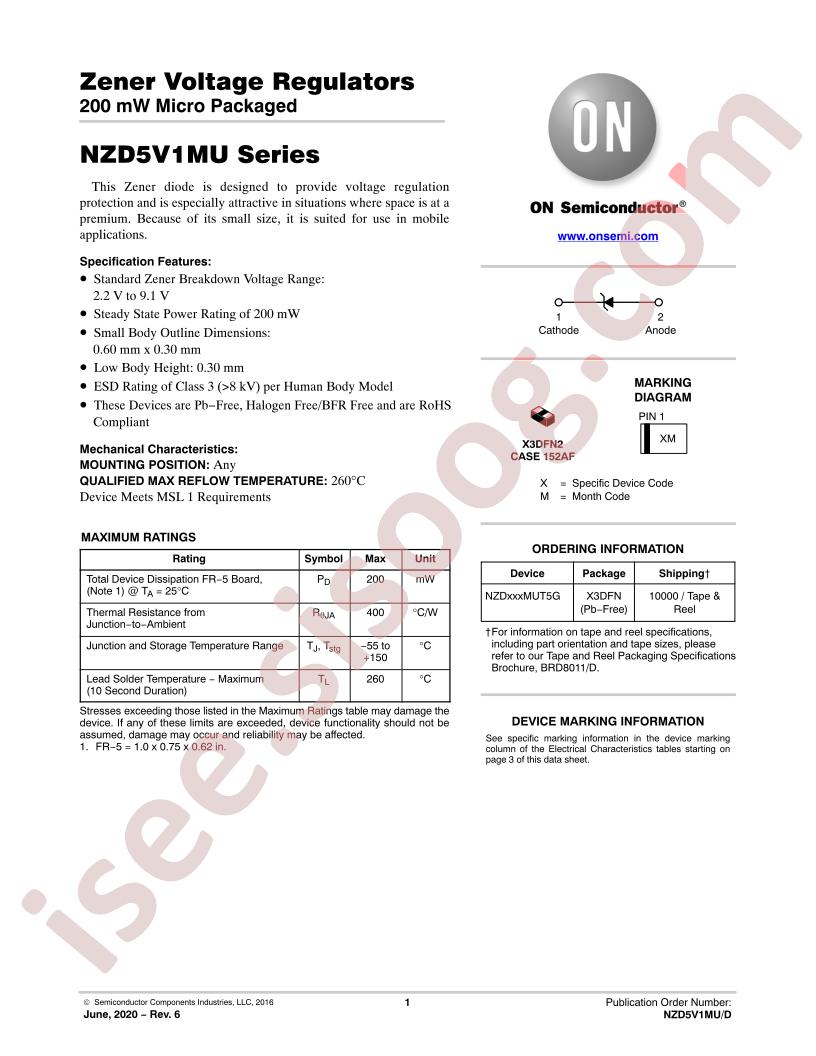 NZD5V1MU Series