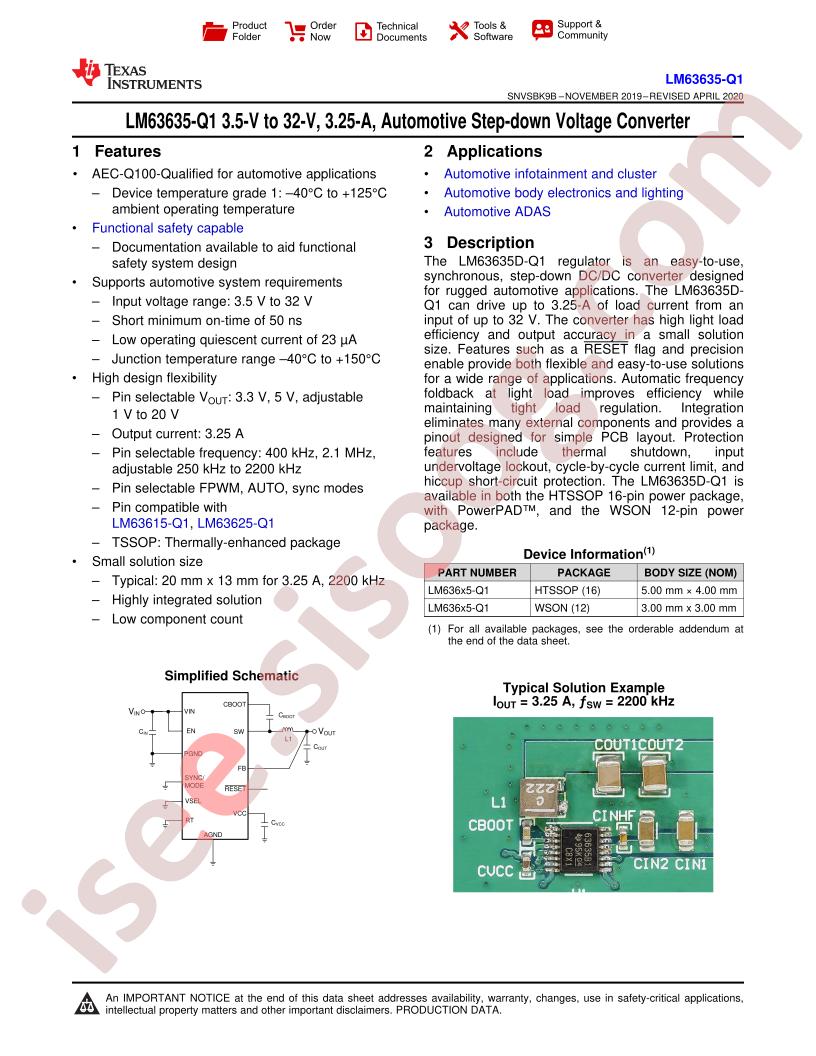 LM63635-Q1
