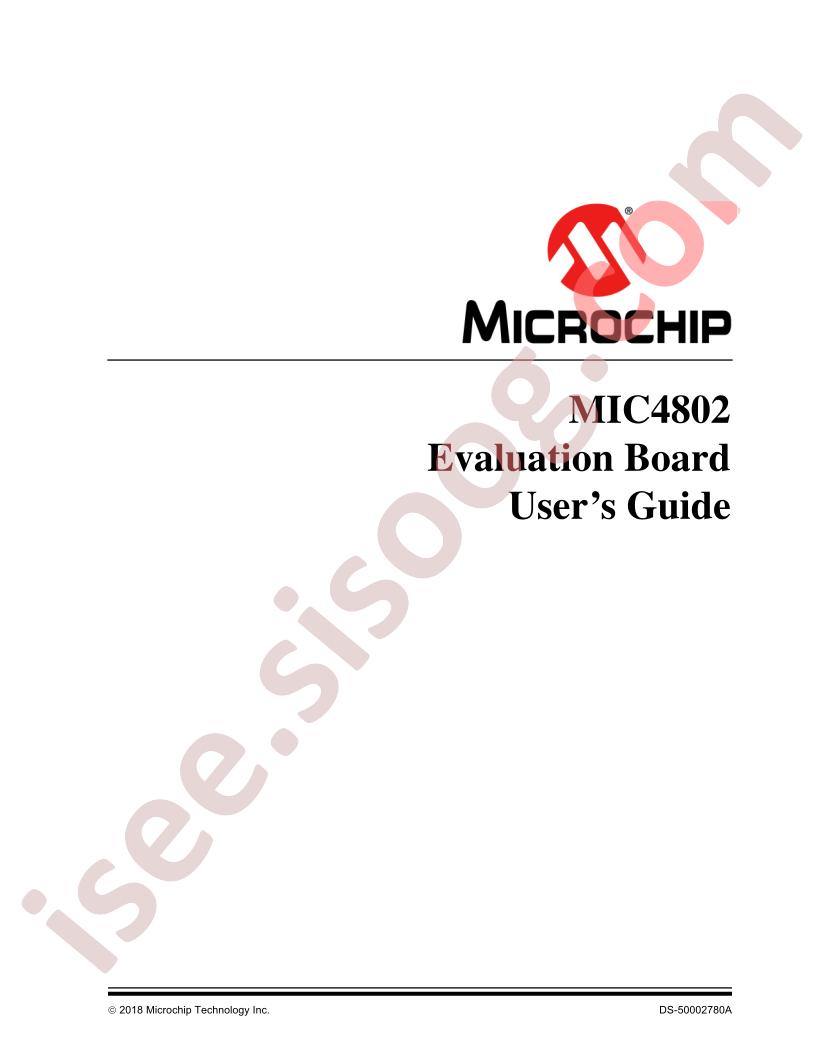 MIC4802 Eval Board User Guide