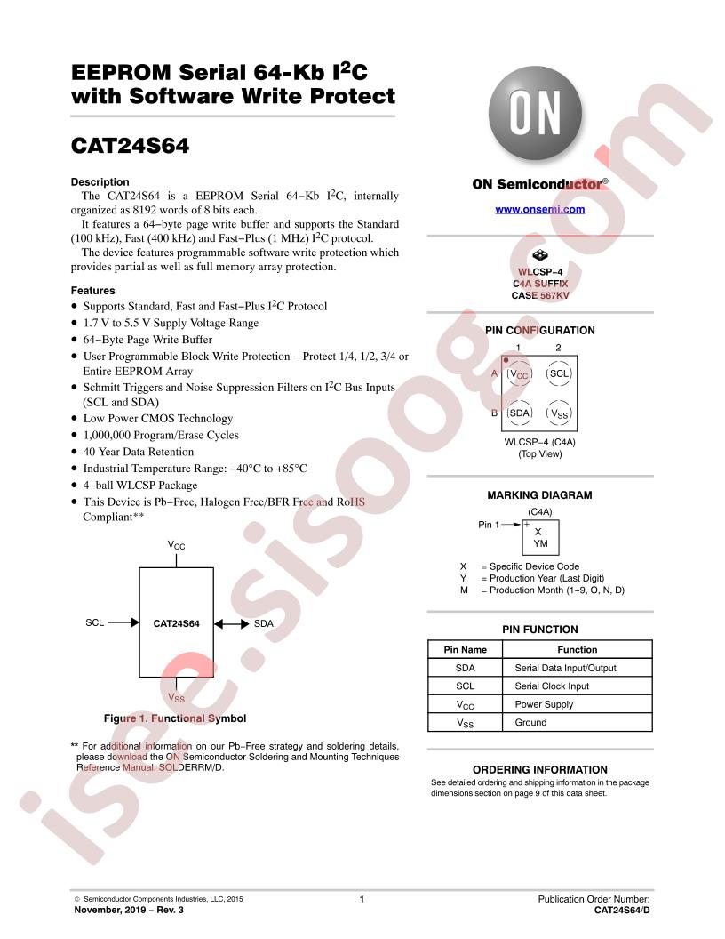 CAT24S64