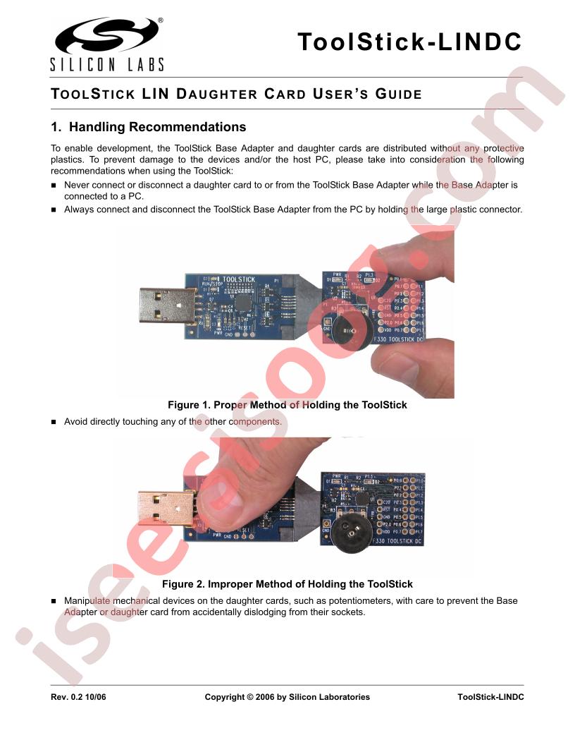 ToolStick-LINDC Guide