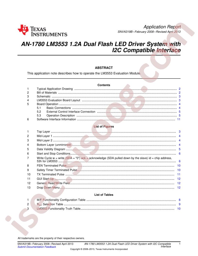 LM3553 AppNote