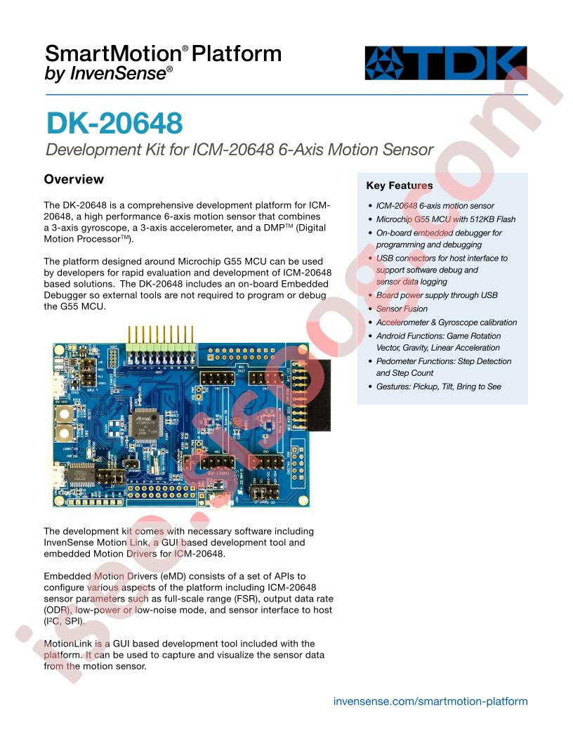 DK-20648 Datasheet