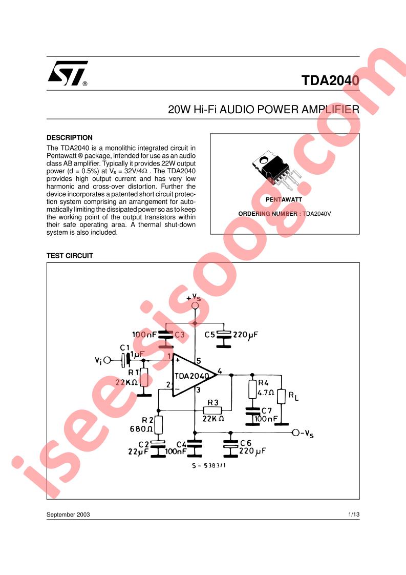 TDA2040