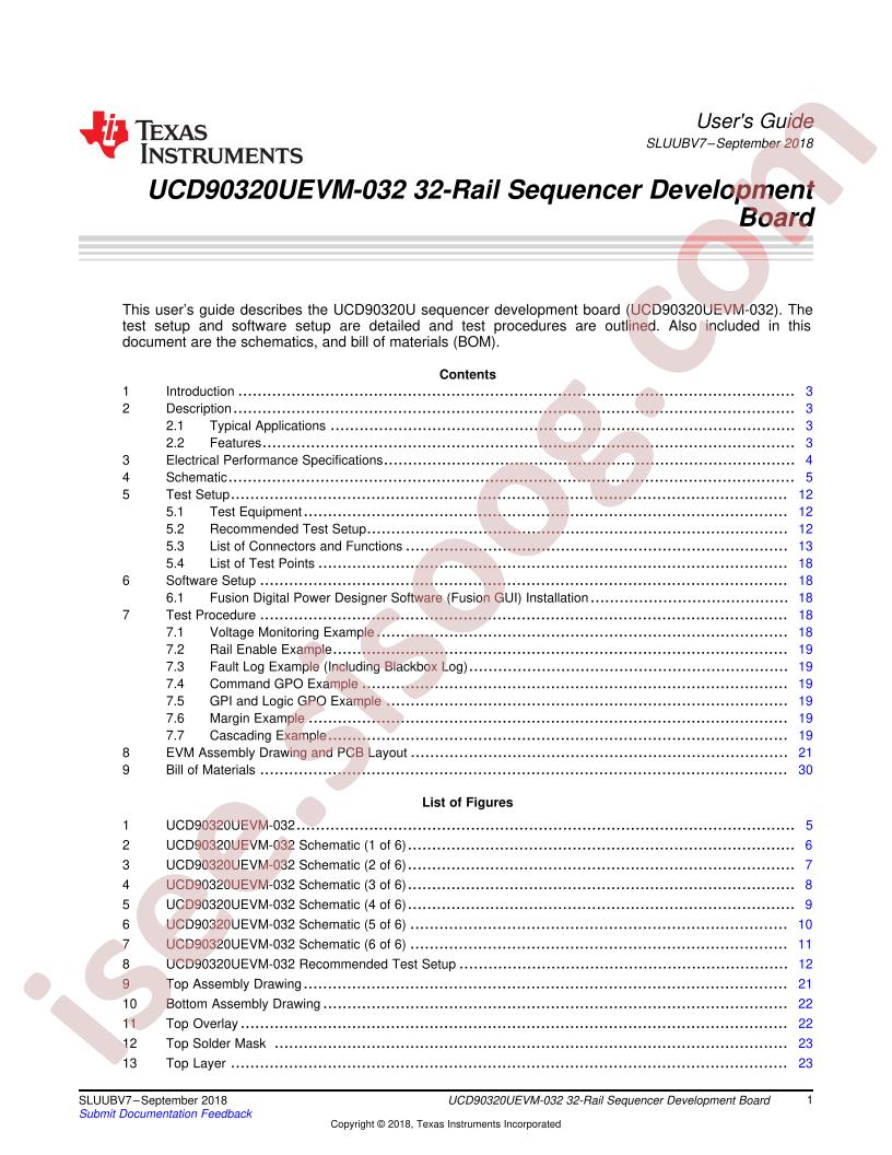 UCD90320UEVM-032 User Guide