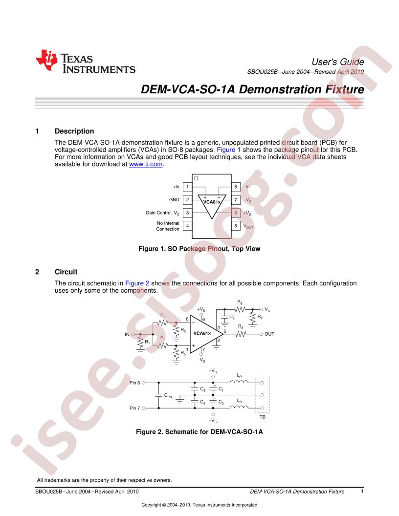 DEM-VCA-SO-1A