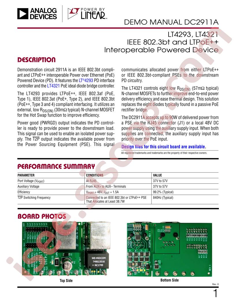 DC2911A Demo Manual