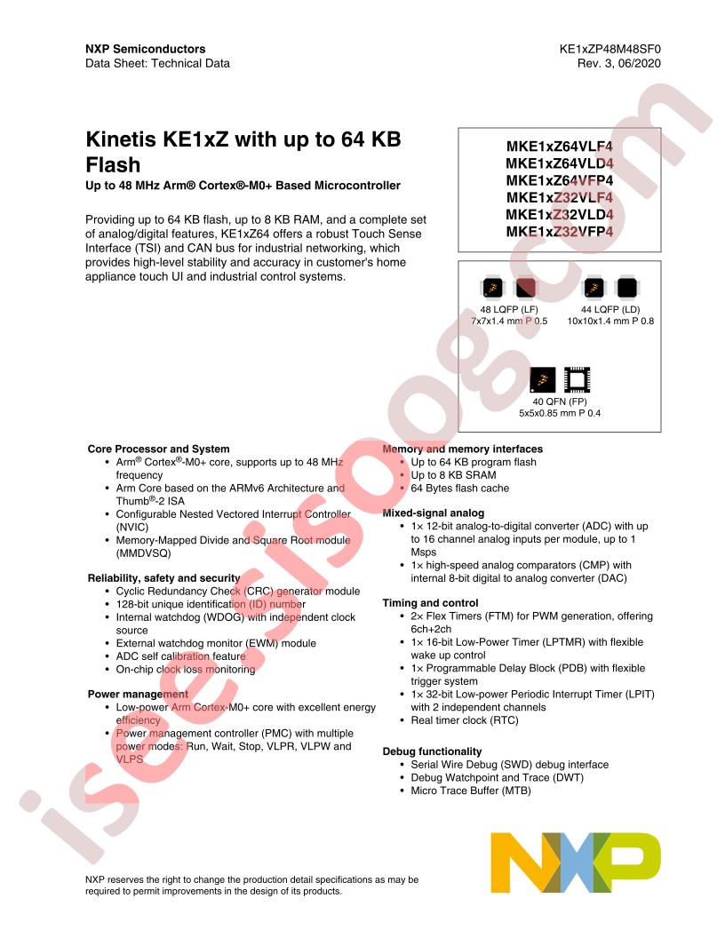 MKE1xZ64VL(F,D)4, MKE1xZ32VL(F,D)4