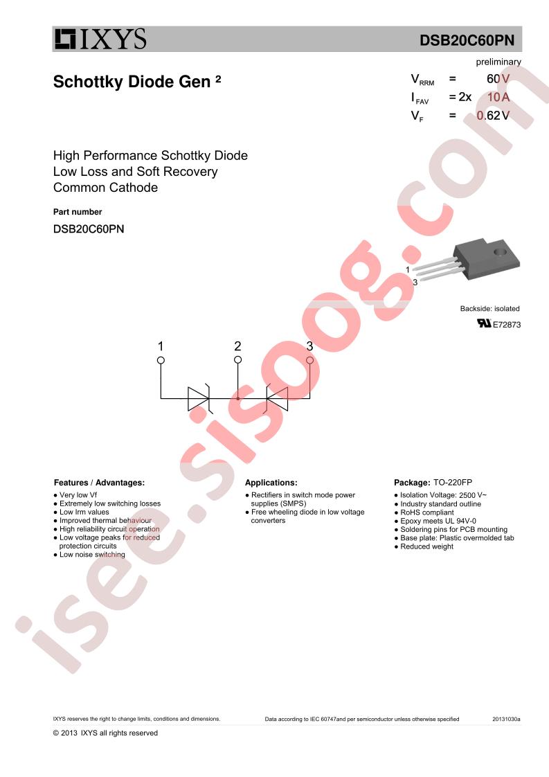 DSB20C60PN