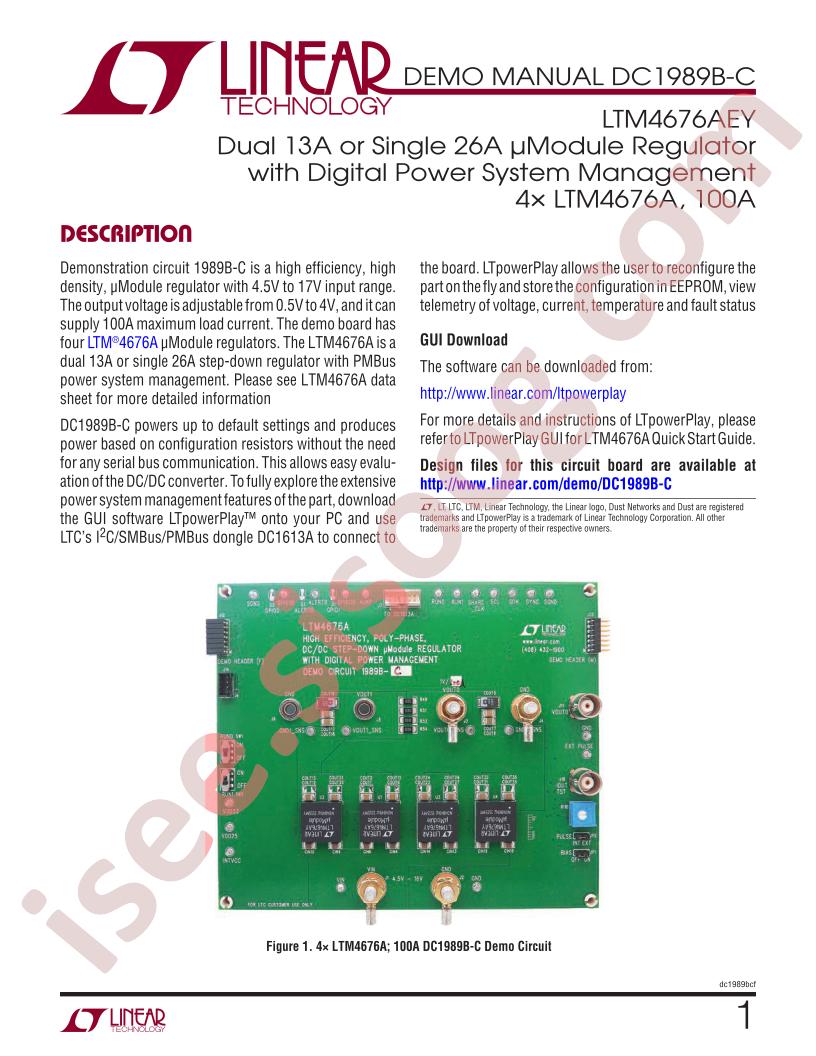 DC1989A-C Demo Manual