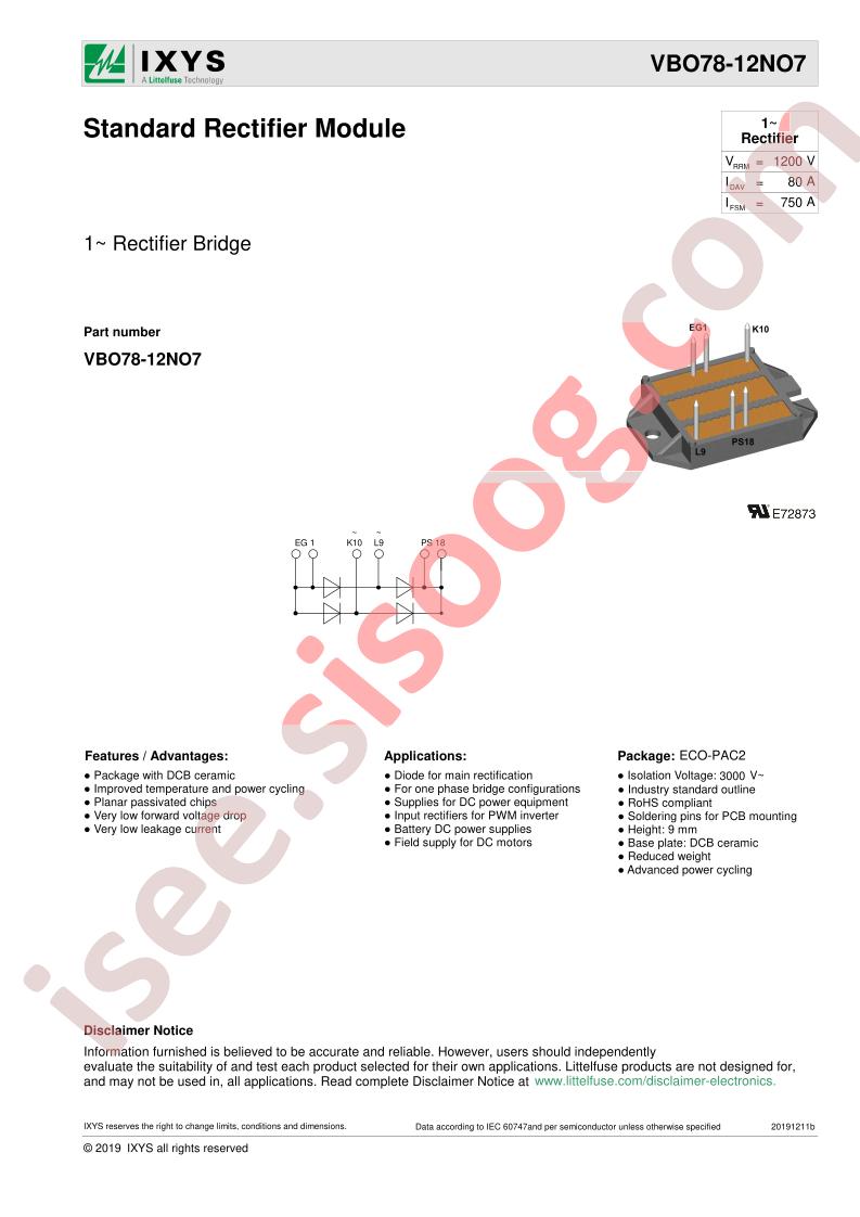 VBO78-12NO7