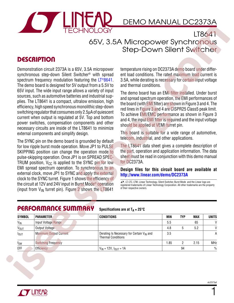 DC2373A Demo Manual