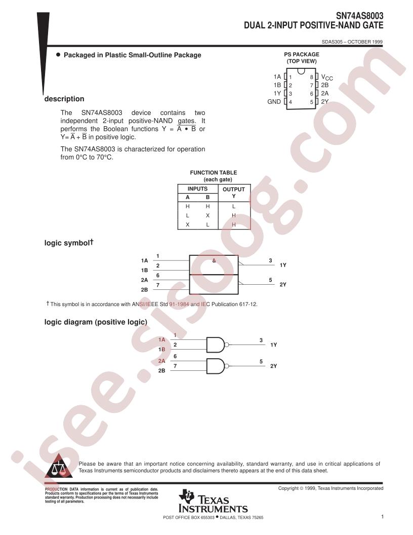 SN74AS8003