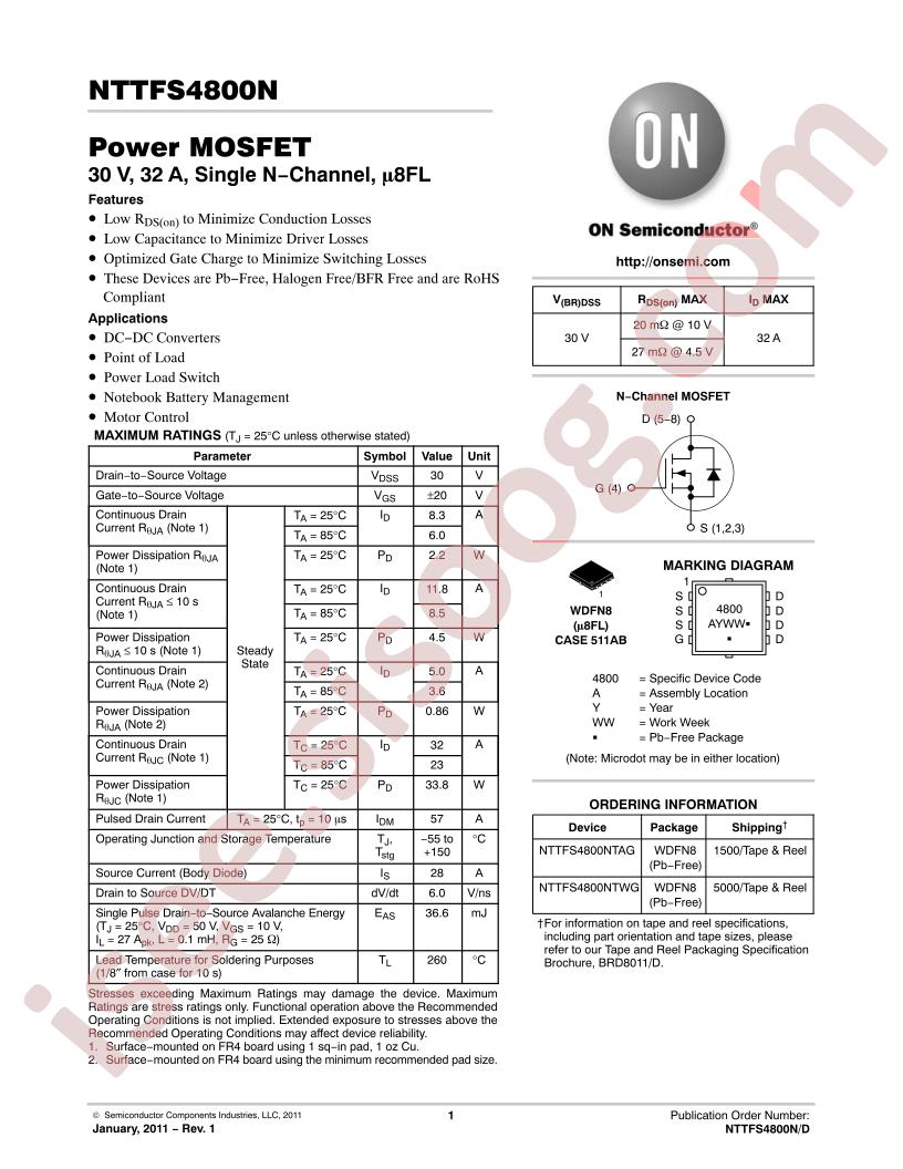 NTTFS4800N