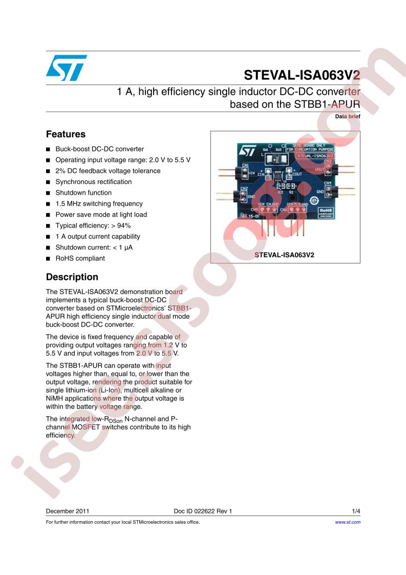 STEVAL-ISA063V2