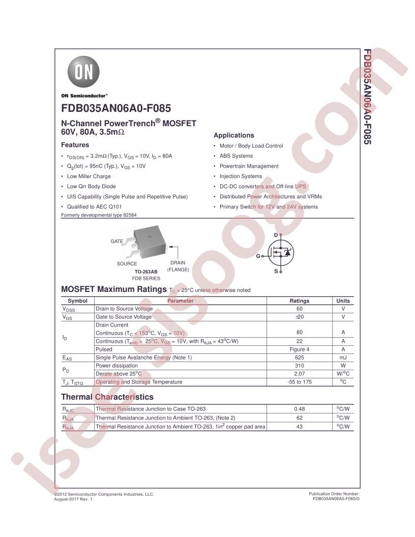 FDB035AN06A0-F085