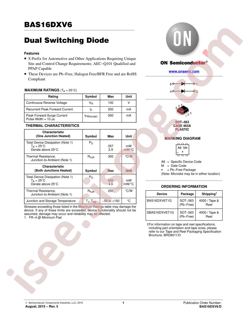 BAS16DXV6