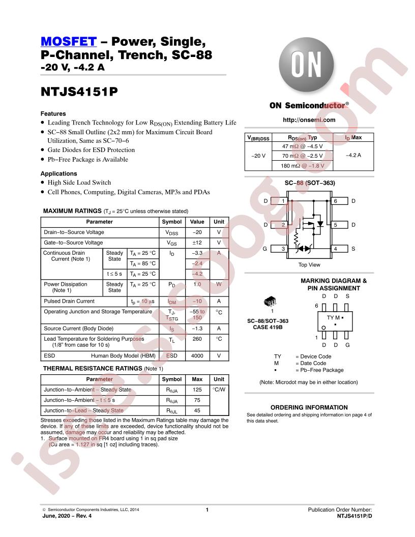 NTJS4151P