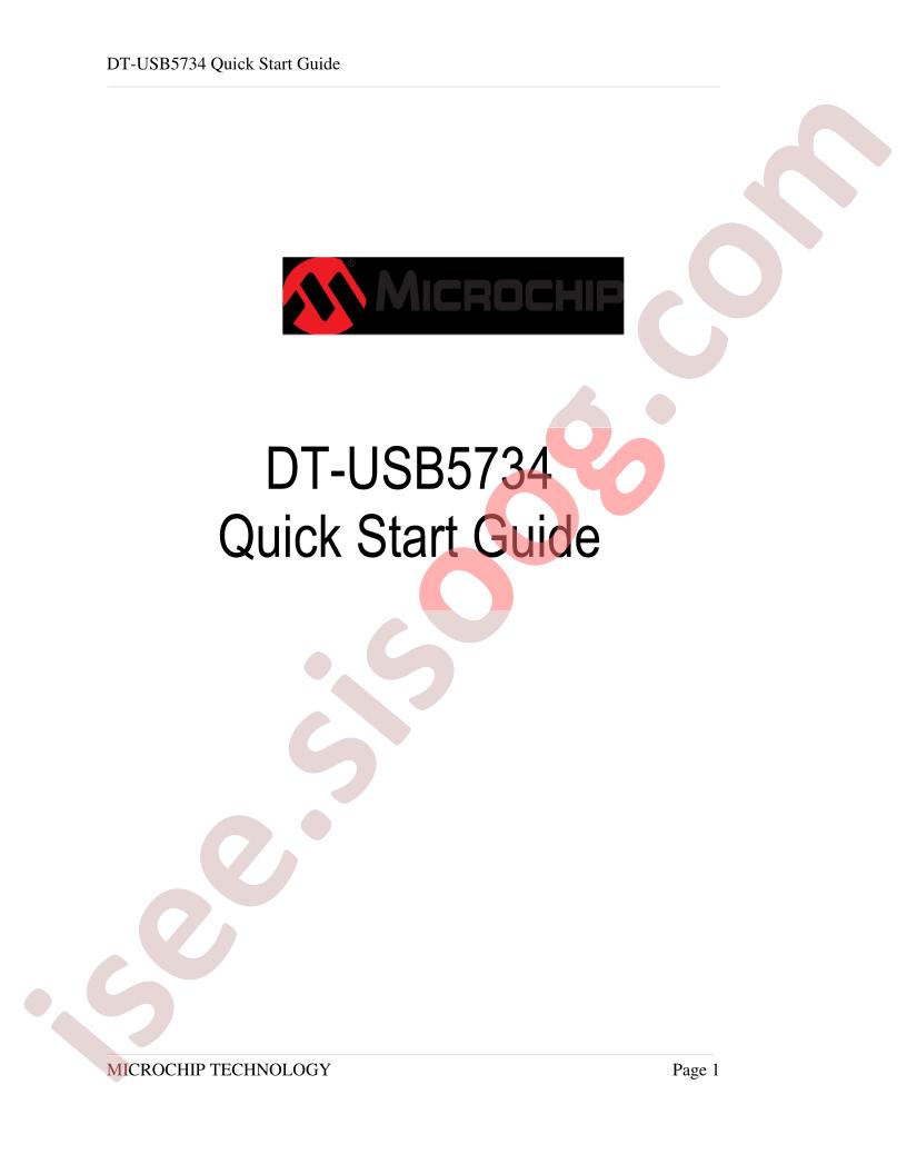 DT-USB5734 Quick Start Guide