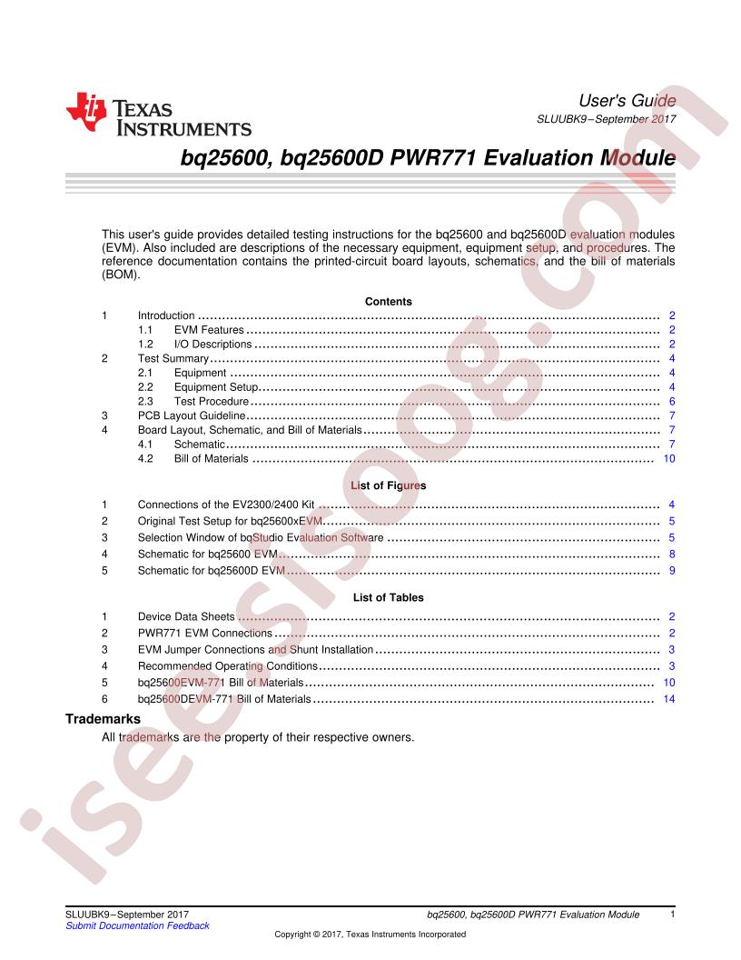 BQ25600(D)EVM User Guide
