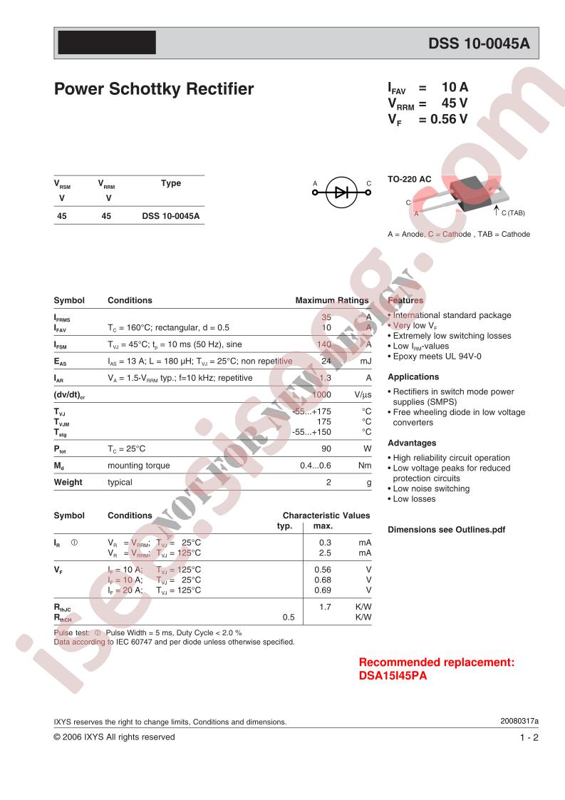 DSS10-0045A