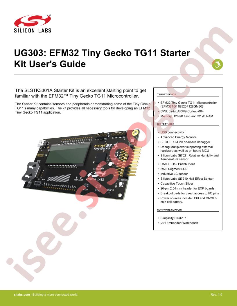 SLSTK3301A User Guide