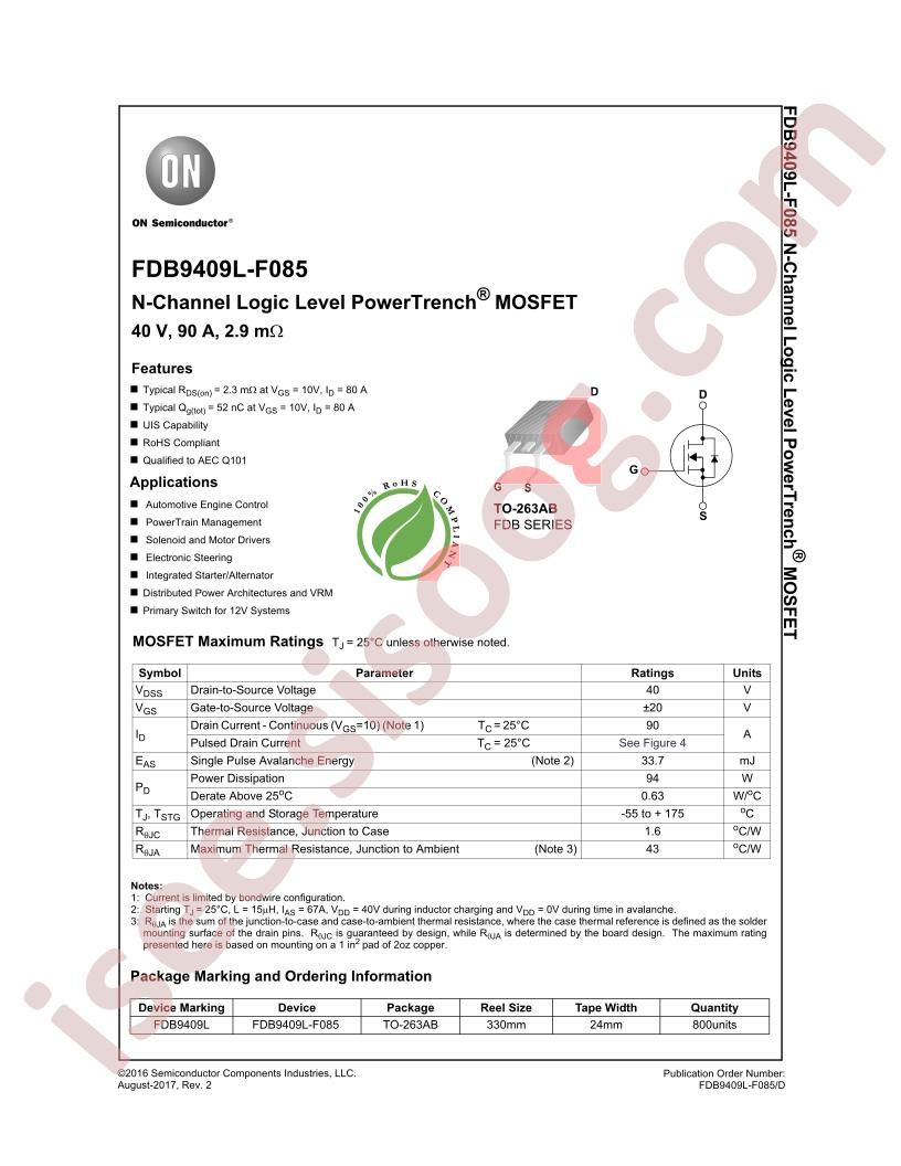 FDB9409L-F085