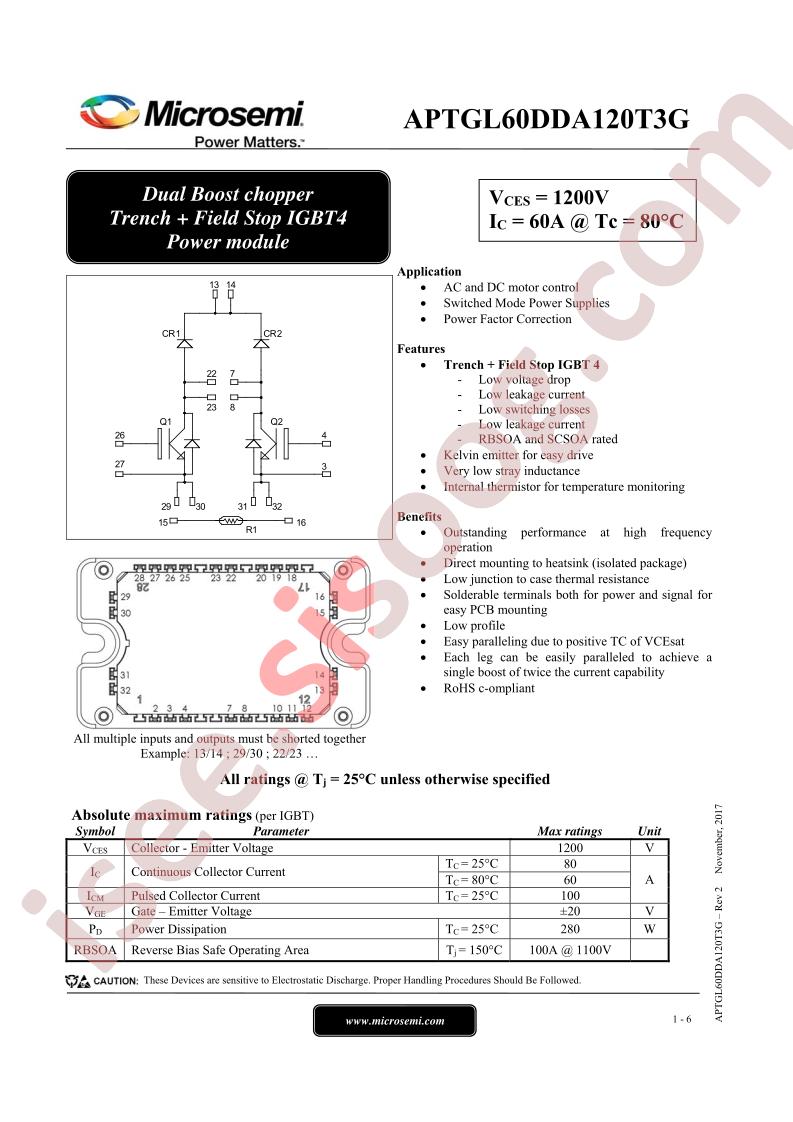APTGL60DDA120T3G