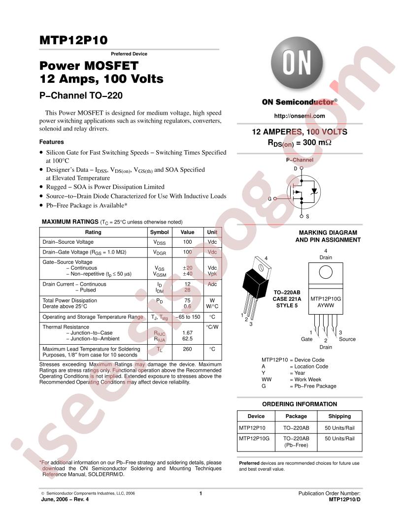 MTP12P10