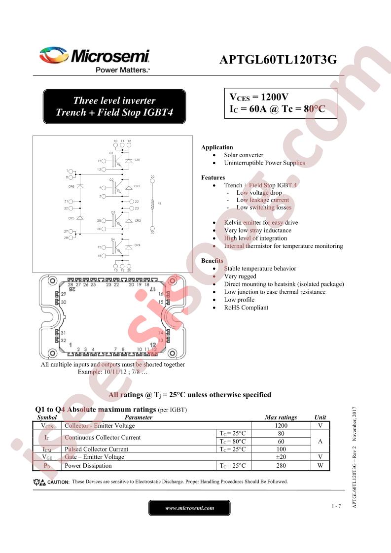APTGL60TL120T3G