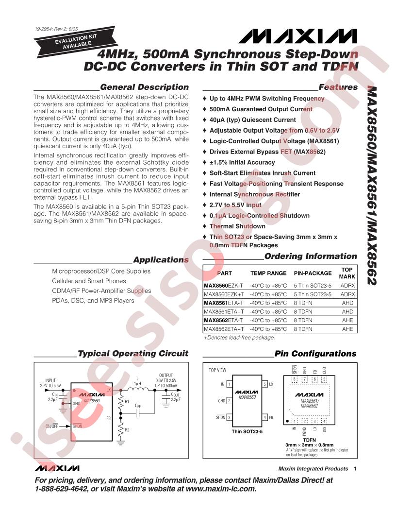MAX8560-62
